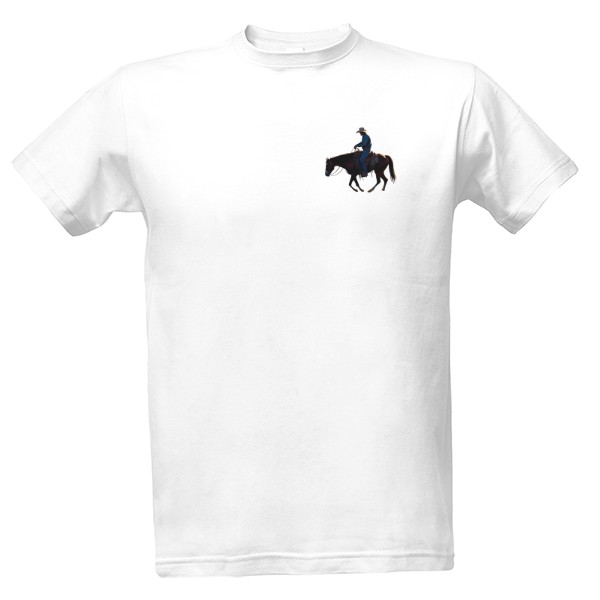 Tričko s potiskem Cowboy