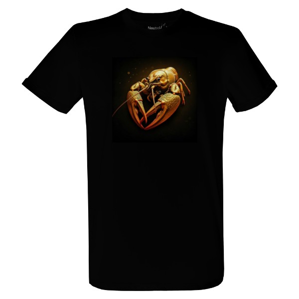 Tričko s potiskem Golden Cancer 