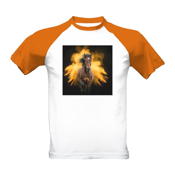 Tričko s potiskem Kůň vs Mustang 