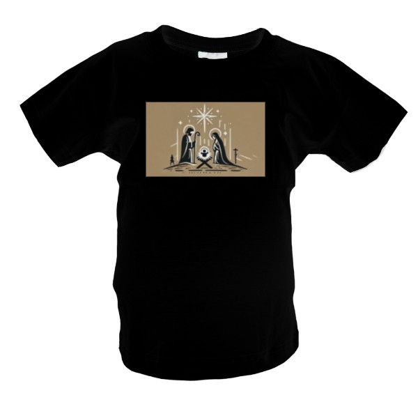 Tričko s potiskem Narození páně 