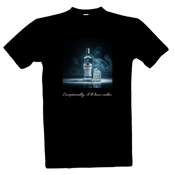 Tričko s potiskem One Vodka 
