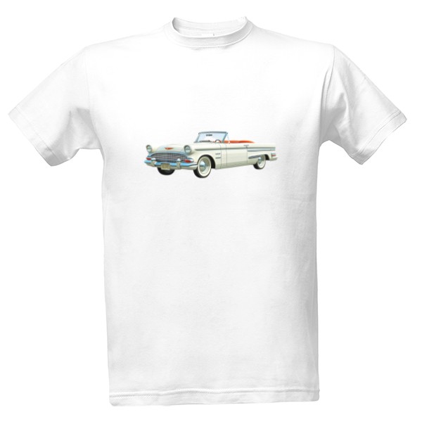 Tričko s potiskem Retro Car