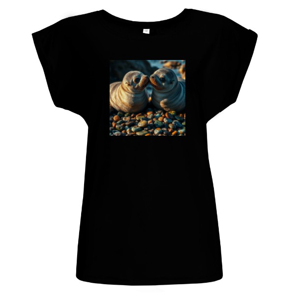 Tričko s potiskem Tulení a tuleni 